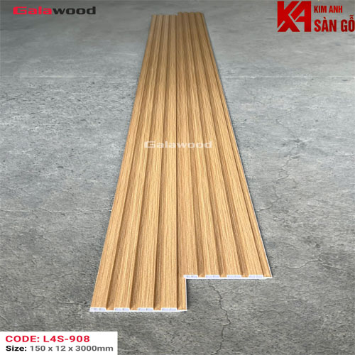 Tấm Ốp Lam 4 Sóng Thấp Galawood LS-908